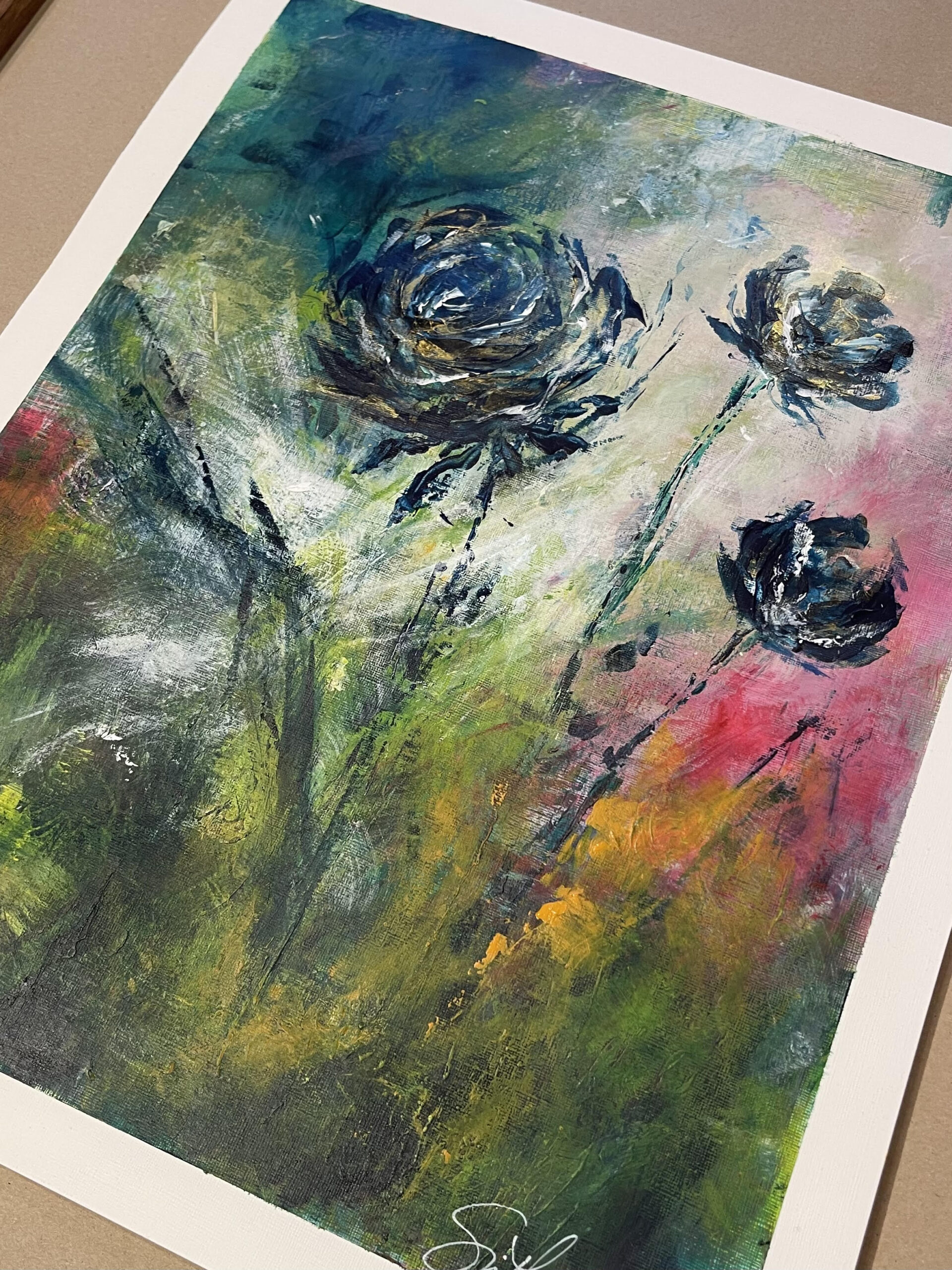 dark roses